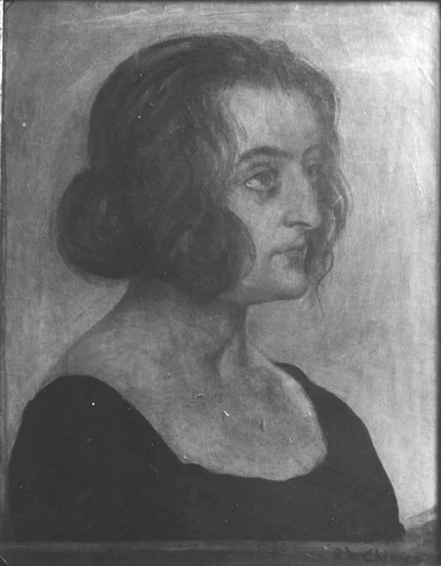 Giorgio De Chirico - Ritratto di donna, Raccolta Casa Rodolfo Siviero, Firenze